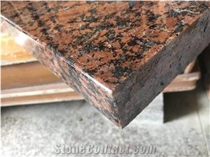 Polished Karelia Red Granite Slabs Tiles Flooring