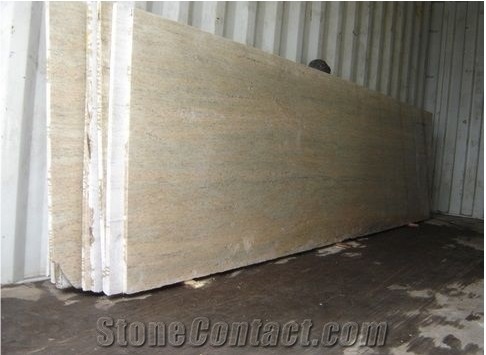 Raw Silk Ivory Beige Granite Polished Tiles &Slabs