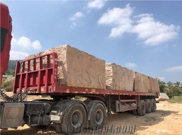 Red Multicolor India Granite Granite Blocks