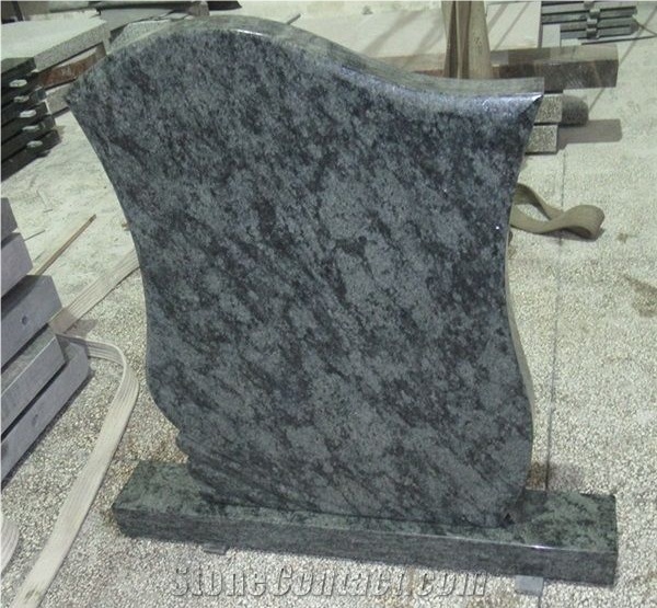 Romania Olive Green Granite Polished Monument