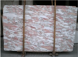 Rosa Norwegian Pink Marble Polished Tiles & Slabs
