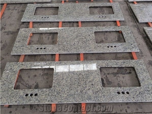 Samoa Yellow Granite Polished Kitchen Countertops
