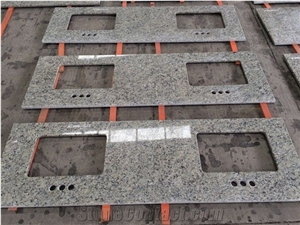Samoa Yellow Granite Polished Kitchen Countertops