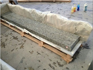 Samoa Yellow Granite Polished Kitchen Countertops