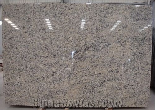 Santa Cecilia Light Beige Granite Polished Slabs