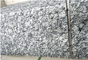 Sea Wave Granite,Spray White Polished Stair Treads
