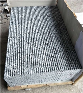 Sea Wave Granite,Spray White Polished Stair Treads