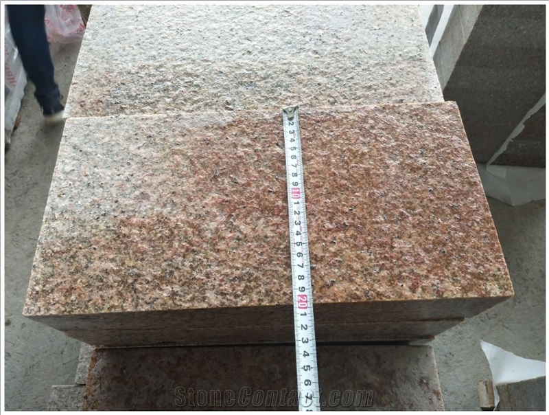 Shijing Rust G682 Chinese Yellow Granite Pavers