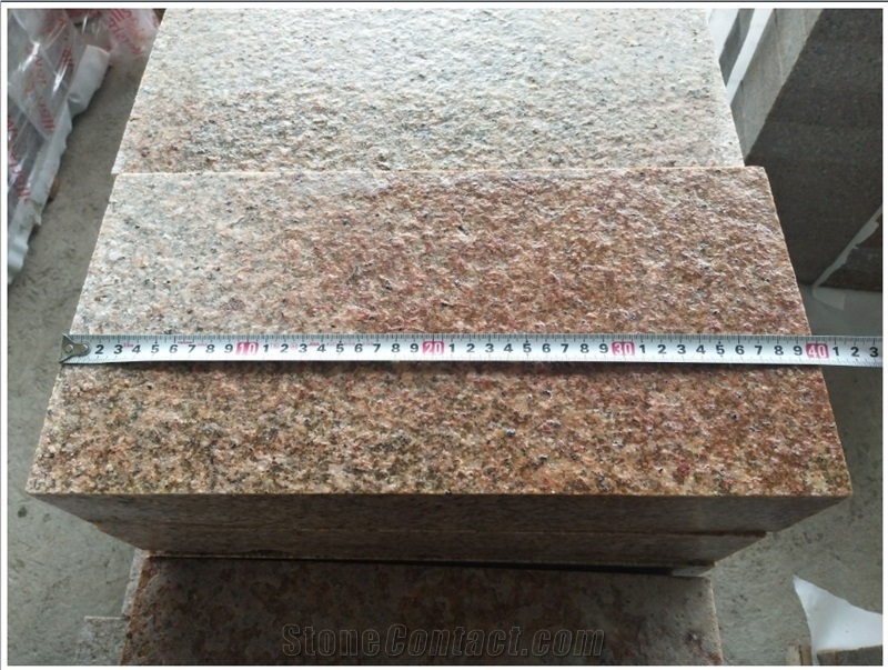 Shijing Rust G682 Chinese Yellow Granite Pavers