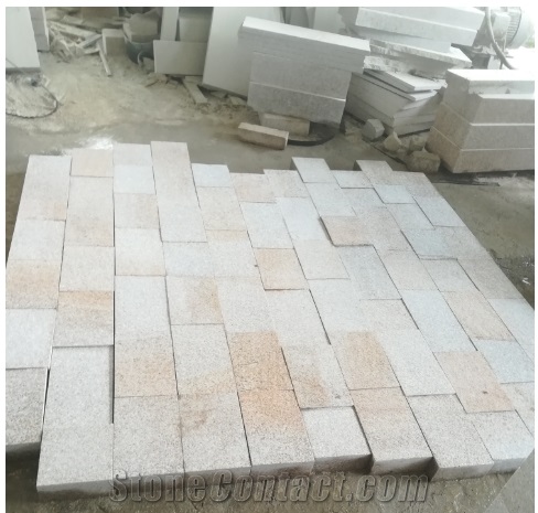 Shijing Rust G682 Chinese Yellow Granite Pavers
