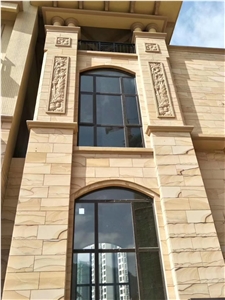 Sichuan Yellow Sandstone Honed Wall Tiles & Slabs