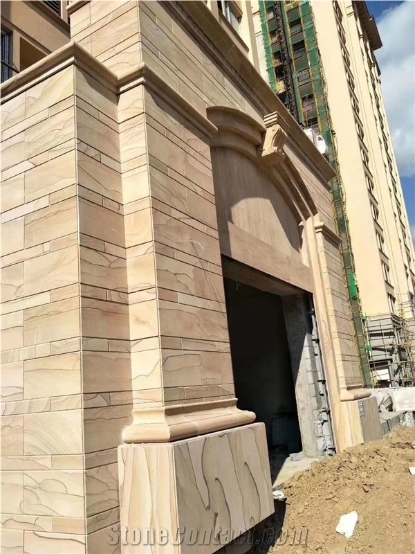 Sichuan Yellow Sandstone Honed Wall Tiles & Slabs