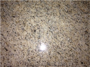 Soft Yellow Granite Polished Bathroom Countertops
