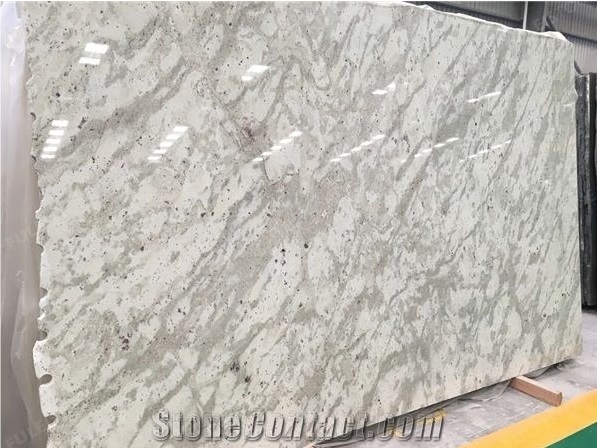 Srilanka Andromeda White Granite Polished Slabs