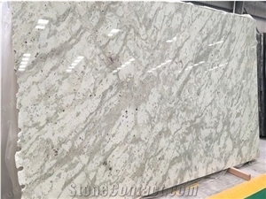 Srilanka Andromeda White Granite Polished Slabs