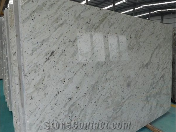 Srilanka Andromeda White Granite Polished Slabs