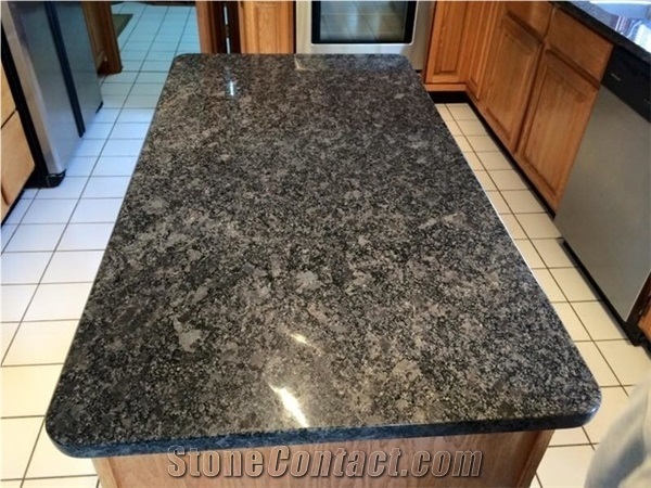 Steel Grey India Granite Polished Countertops