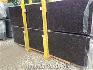 Tan Brown Granite Red Polished Tiles & Slabs