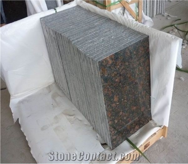 Tan Brown Granite Red Polished Tiles & Slabs