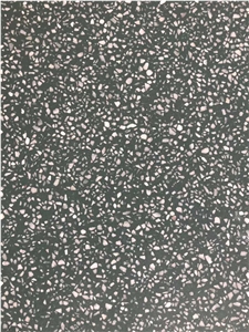 Terrazzo Tiles Green Artificial Stone Polished