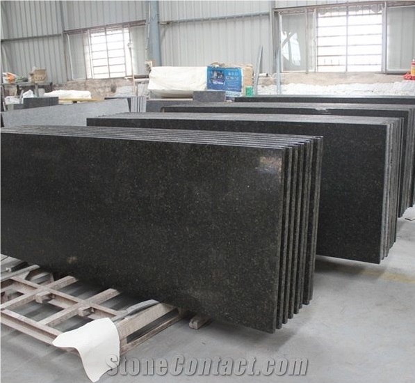 Ubatuba Brazil Green Granite Polished Tiles