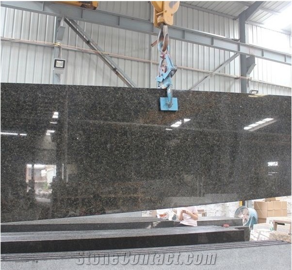 Ubatuba Brazil Green Granite Polished Tiles