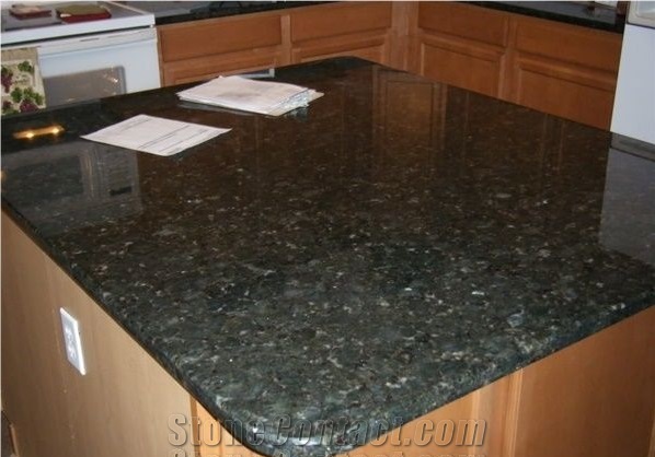 Verde Butterfly Green Granite Polished Countertops