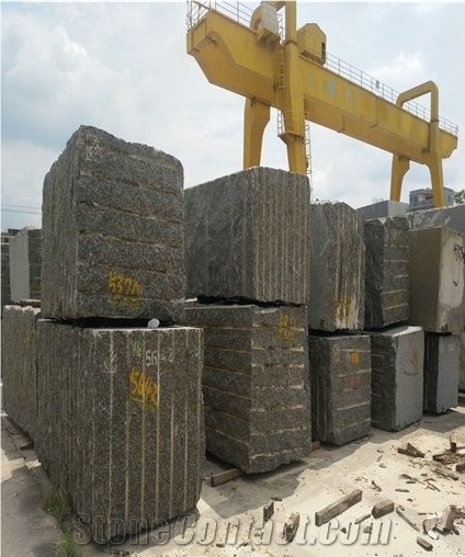Verde Fountain South Africa Green Granite Blocks
