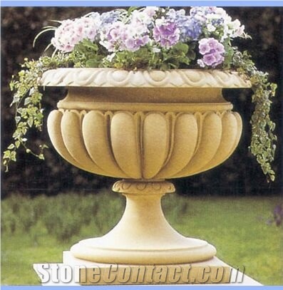 Violet Luoyuan Granite G664 Vase Flower Pots