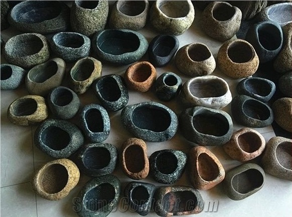 Violet Luoyuan Granite G664 Vase Flower Pots