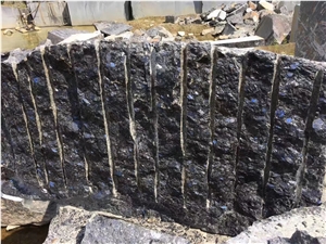 Volga Blue Ukraine Granite Blocks & Rocks