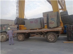 Volga Blue Ukraine Granite Blocks & Rocks