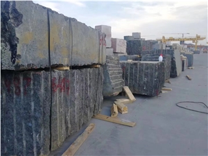 Volga Blue Ukraine Granite Blocks & Rocks