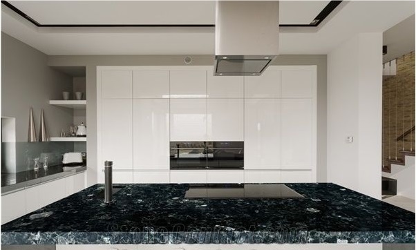 Volga Blue Ukraine Granite Polished Countertops