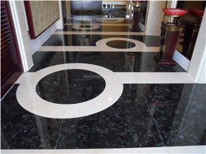 Volga Blue Ukraine Granite Tiles Polished Floor Covering