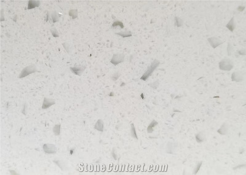White Artificial Quartz Slabs