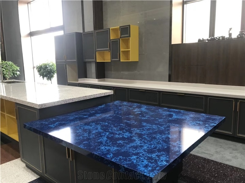 White Artificial Quartz Slabs