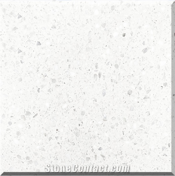 Wholesales White Terrazzo Tiles Artificial Stone