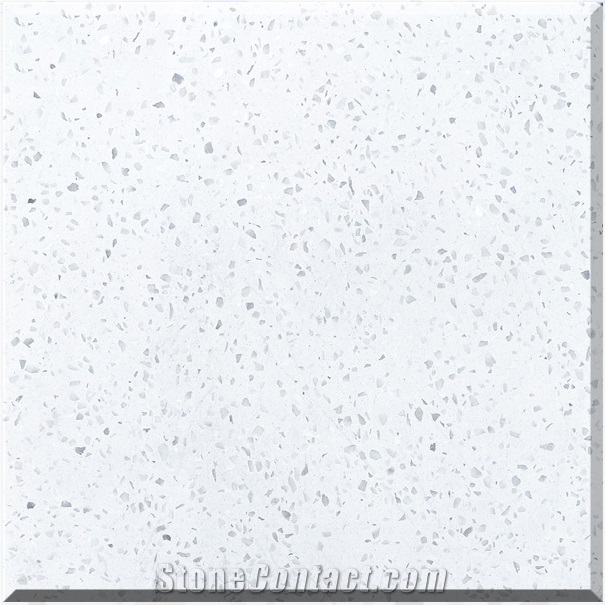 Wholesales Classic White Terrazzo Tiles Artificial Stone
