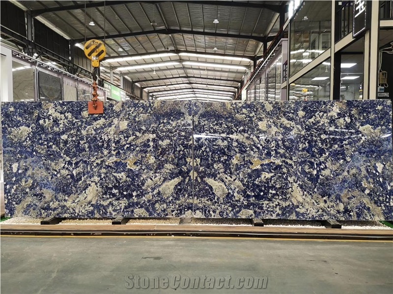 Blue Sodalite Slabs,Royal Azul Sodalite Slabs