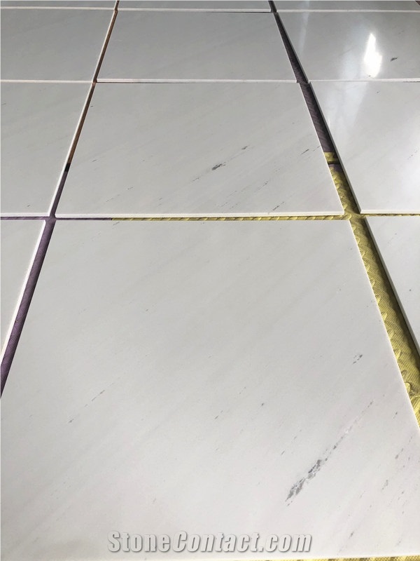 Polaris Bianco Marble Tiles,,Polar White Marble