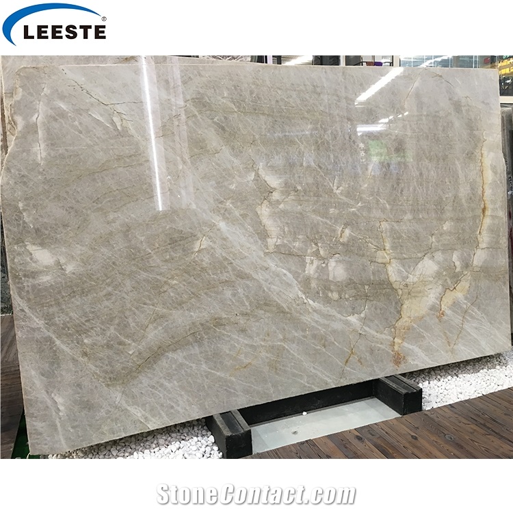 Taj Mahal Madre Perola Nature Quartzite Slabs
