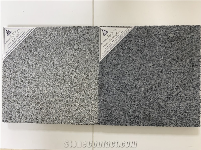 Dark Grey Granite G654 Jm Flamed/Honed/Bh Tiles