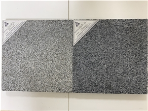 Dark Grey Granite G654 Jm Flamed/Honed/Bh Tiles