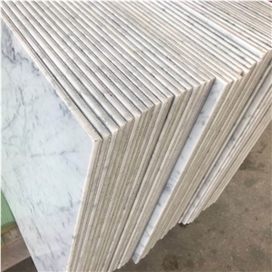 Carrara White Composite Tile