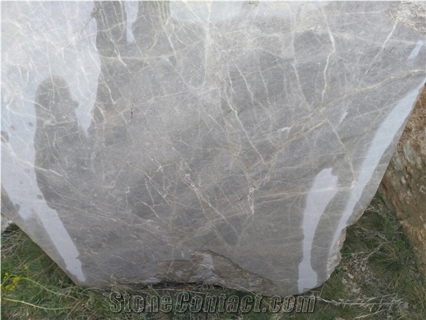Iconium Grey Marble Block, Turkey Grey Marble