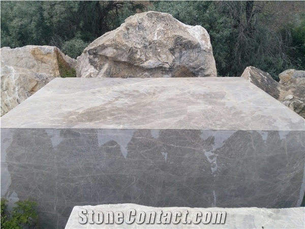 Iconium Grey Marble Block, Turkey Grey Marble