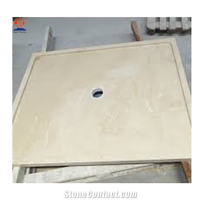 Dark Emperador Marble Stone Mosaic Shower Trays