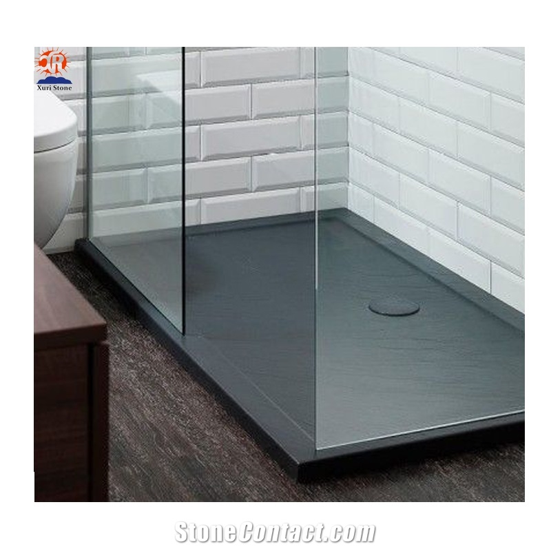 Gold Marble Slate Stone Deep Shower Trays
