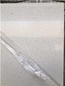 White Inorganic Terrazzo Tile and Slabs